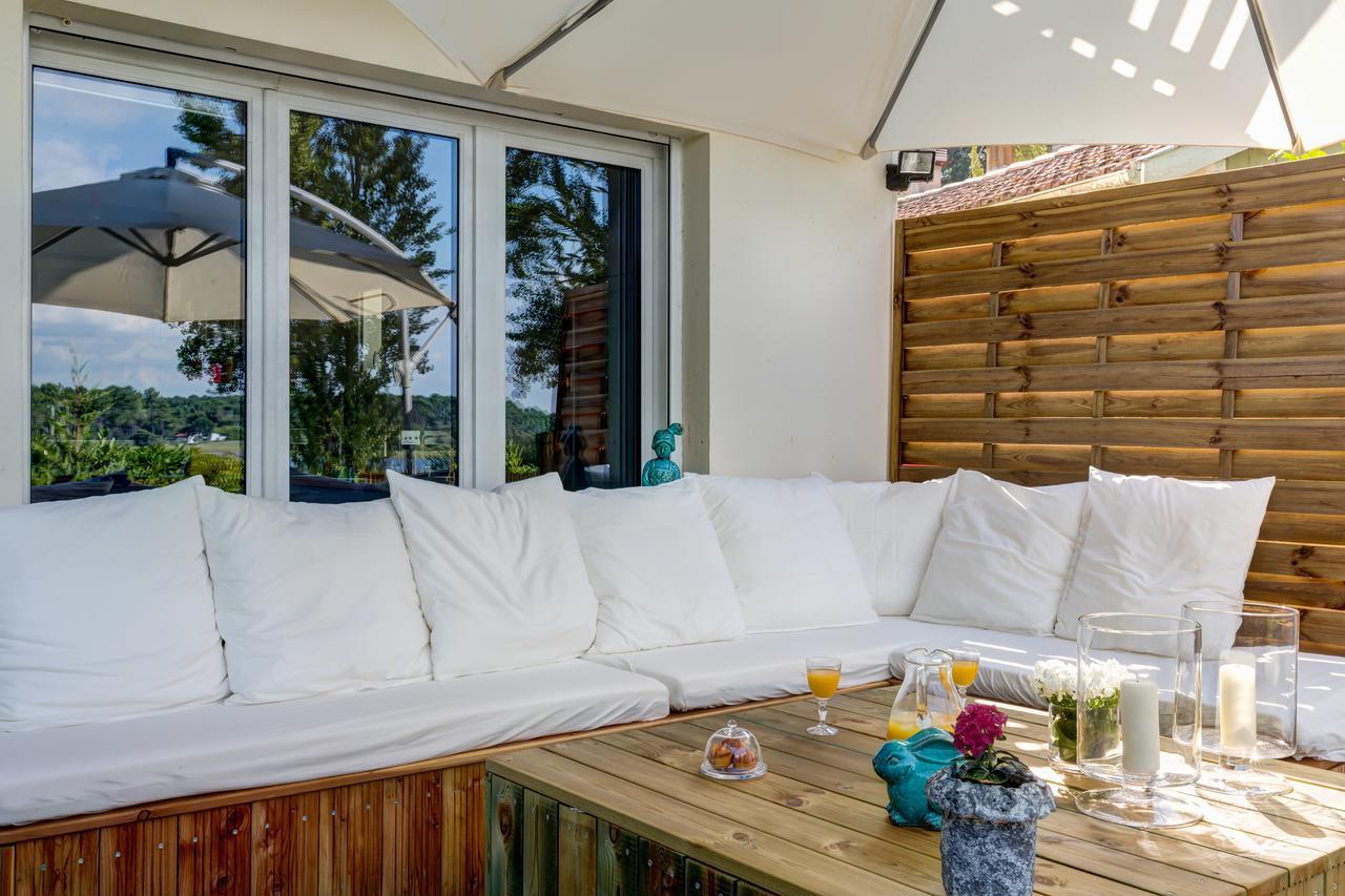 Bed and Breakfast Les Eaux Qui Rient Sanguinet Exterior foto